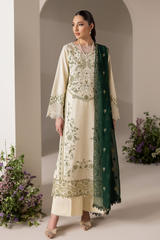 D# - 05 | Embroidered Chiffon Dopatta By Rajbari