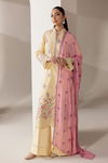 D# - 09 | Embroidered Chiffon Dopatta By Rajbari