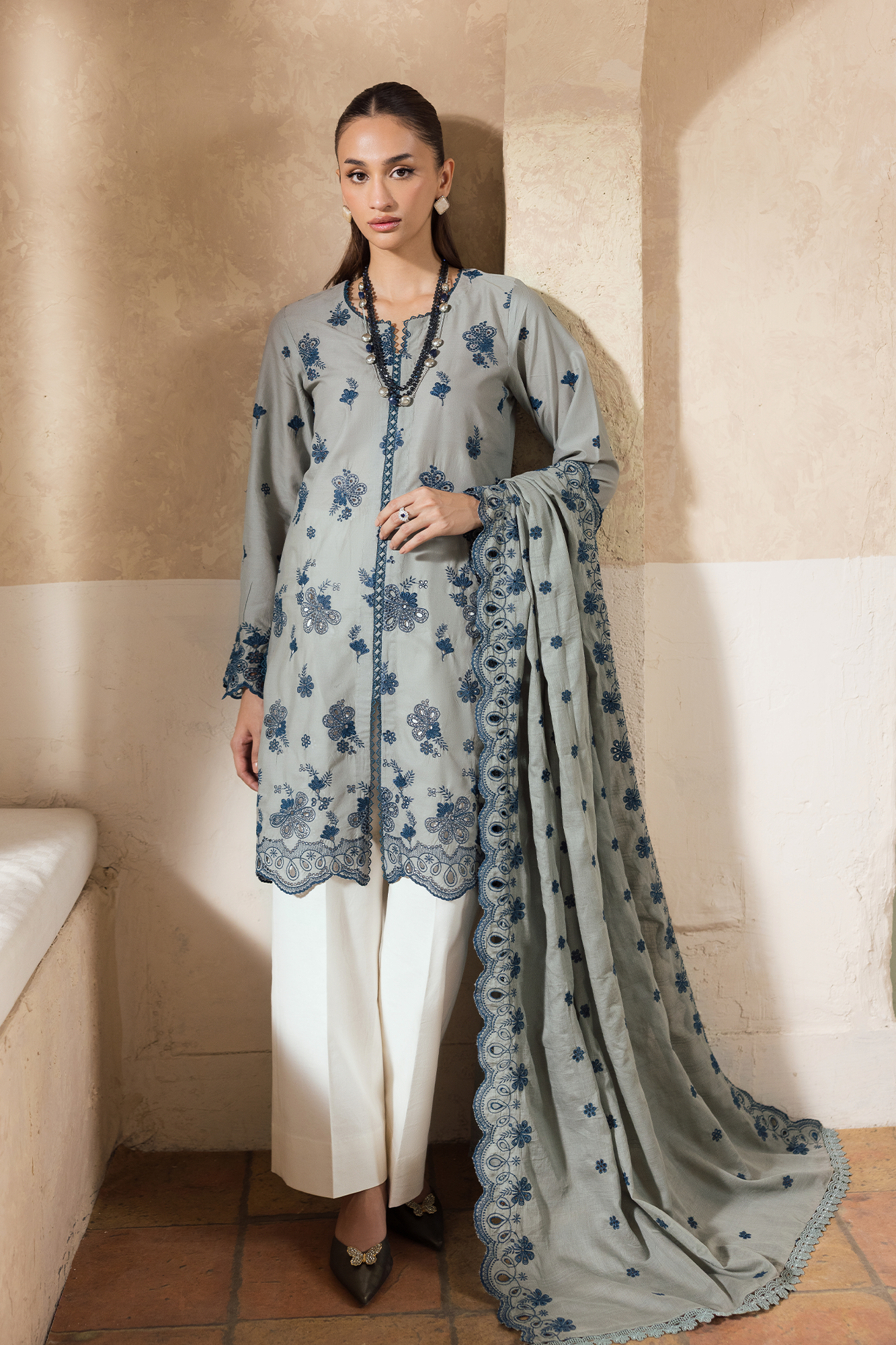 D# - 10 | Nissa Chikankari Exclusive By Rajbari