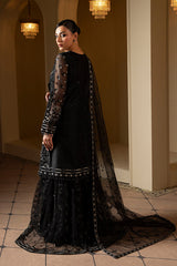 Charcoal Luxe - Lavish Premium Chiffon Collection