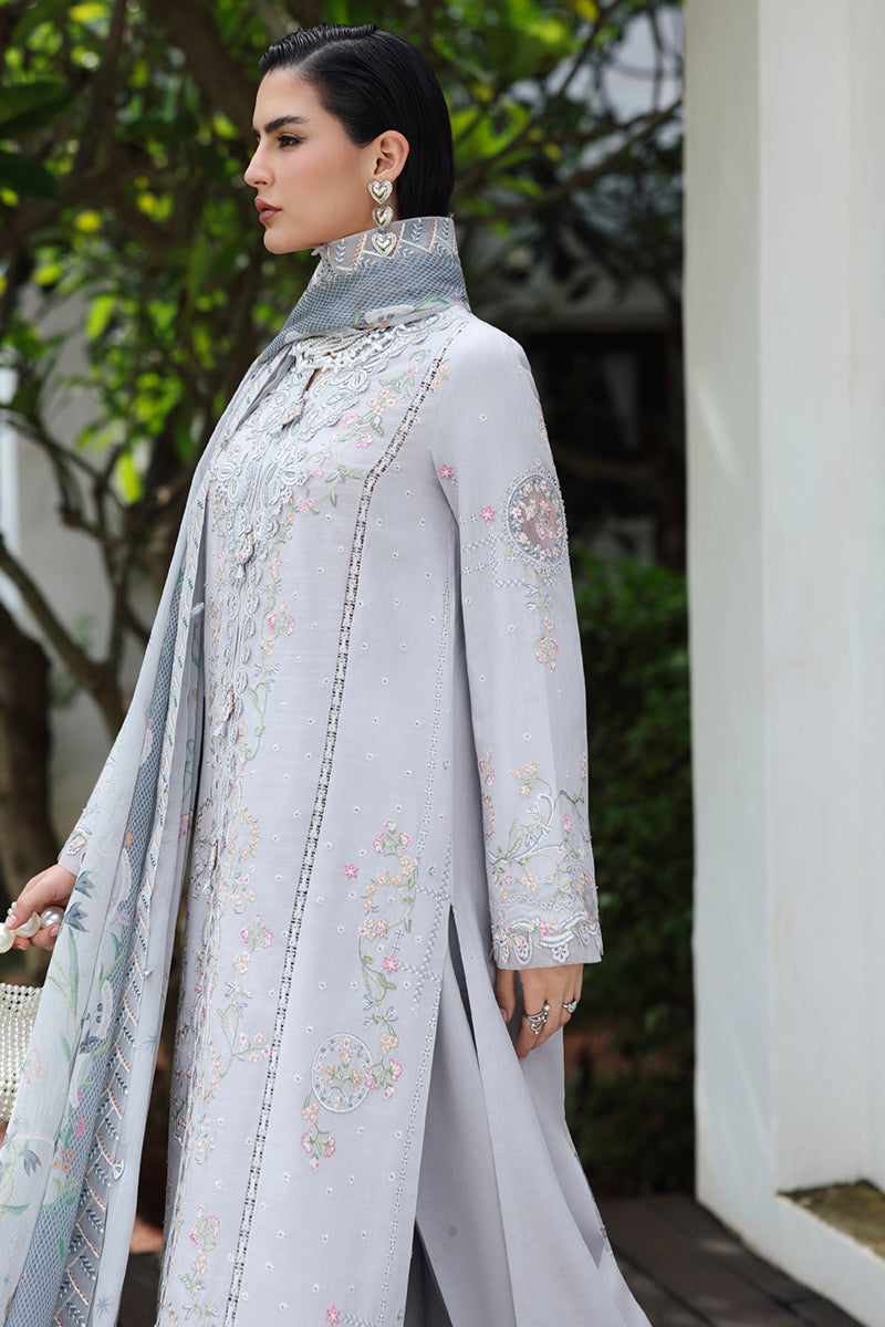 02 - HAZE | Qline Unstitched Linen By Qalamkar