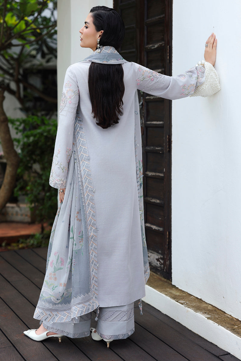 02 - HAZE | Qline Unstitched Linen By Qalamkar