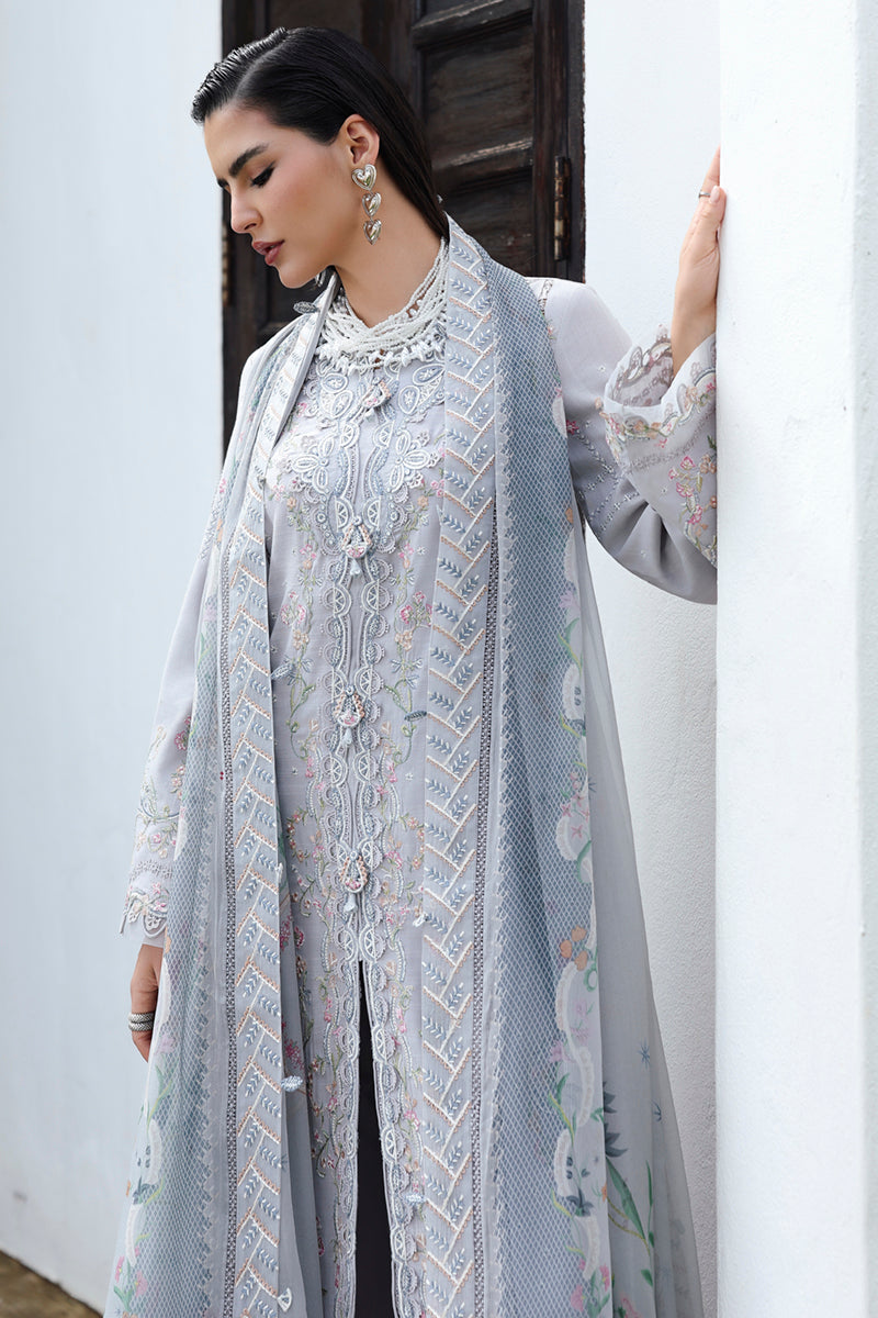 02 - HAZE | Qline Unstitched Linen By Qalamkar