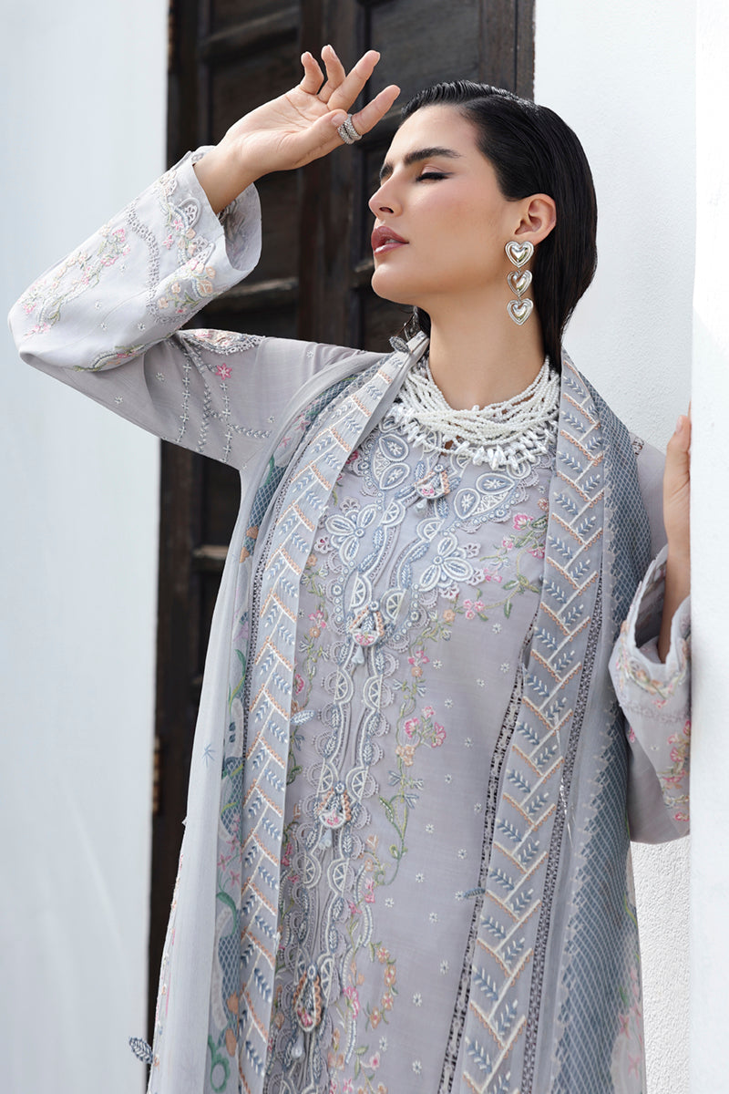 02 - HAZE | Qline Unstitched Linen By Qalamkar