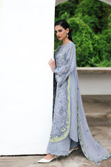 13 - SAAHIL | Qline Unstitched Linen By Qalamkar
