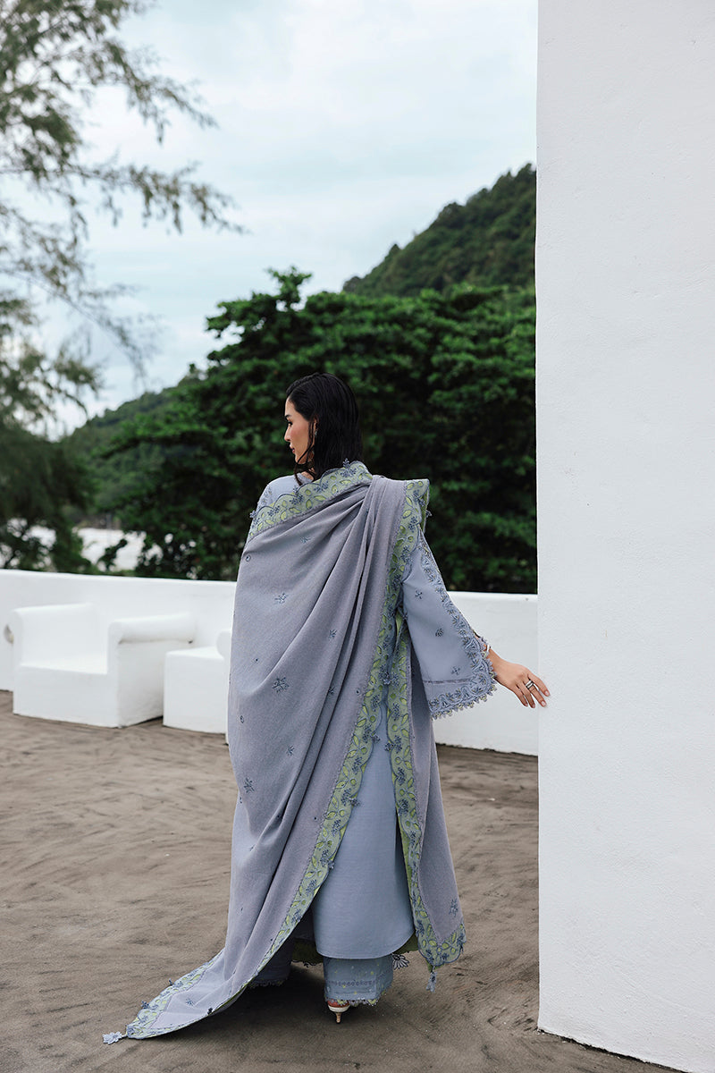 13 - SAAHIL | Qline Unstitched Linen By Qalamkar