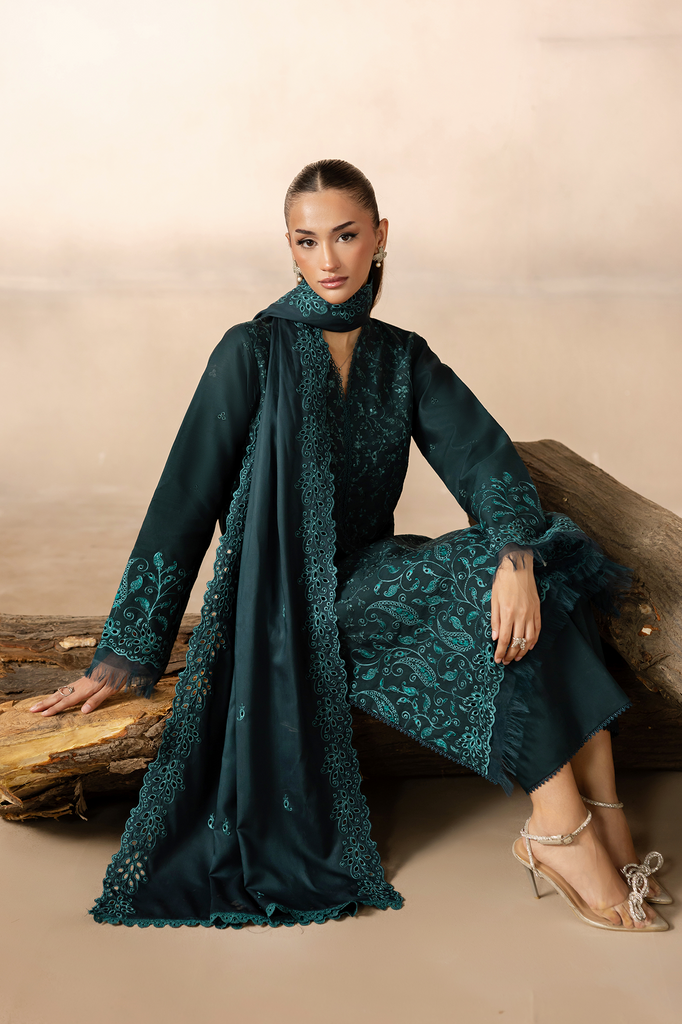 D# - 08 | Serene Premium Viscose Chikankari By Rajbari