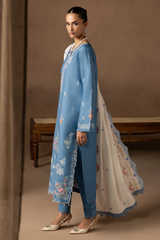 D# - 07 | Serene Premium Viscose Chikankari By Rajbari