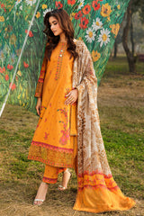 CC6-14 | Combination Unstitched Lawn By Charizma