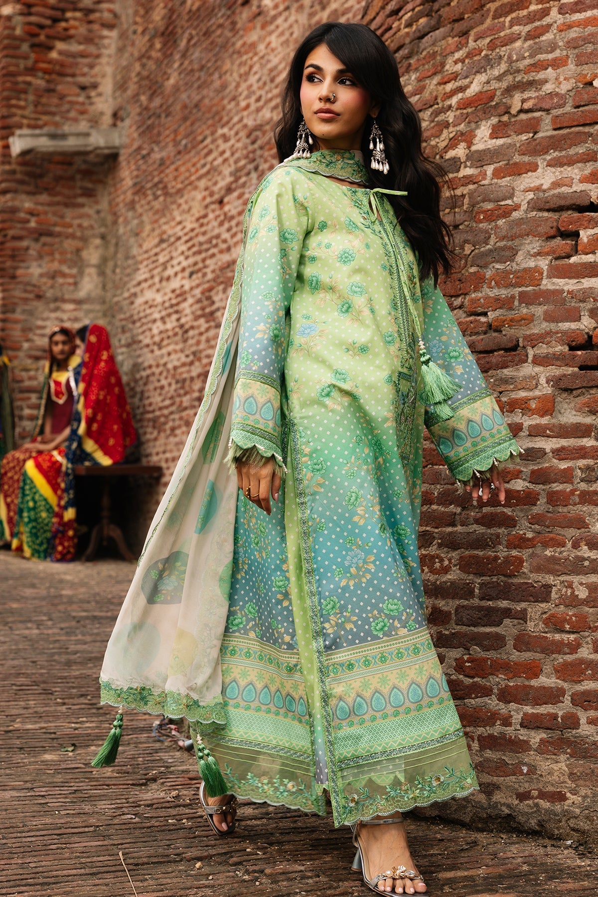 CHN6-07 - Chunri Unstitched Collection By Charizma