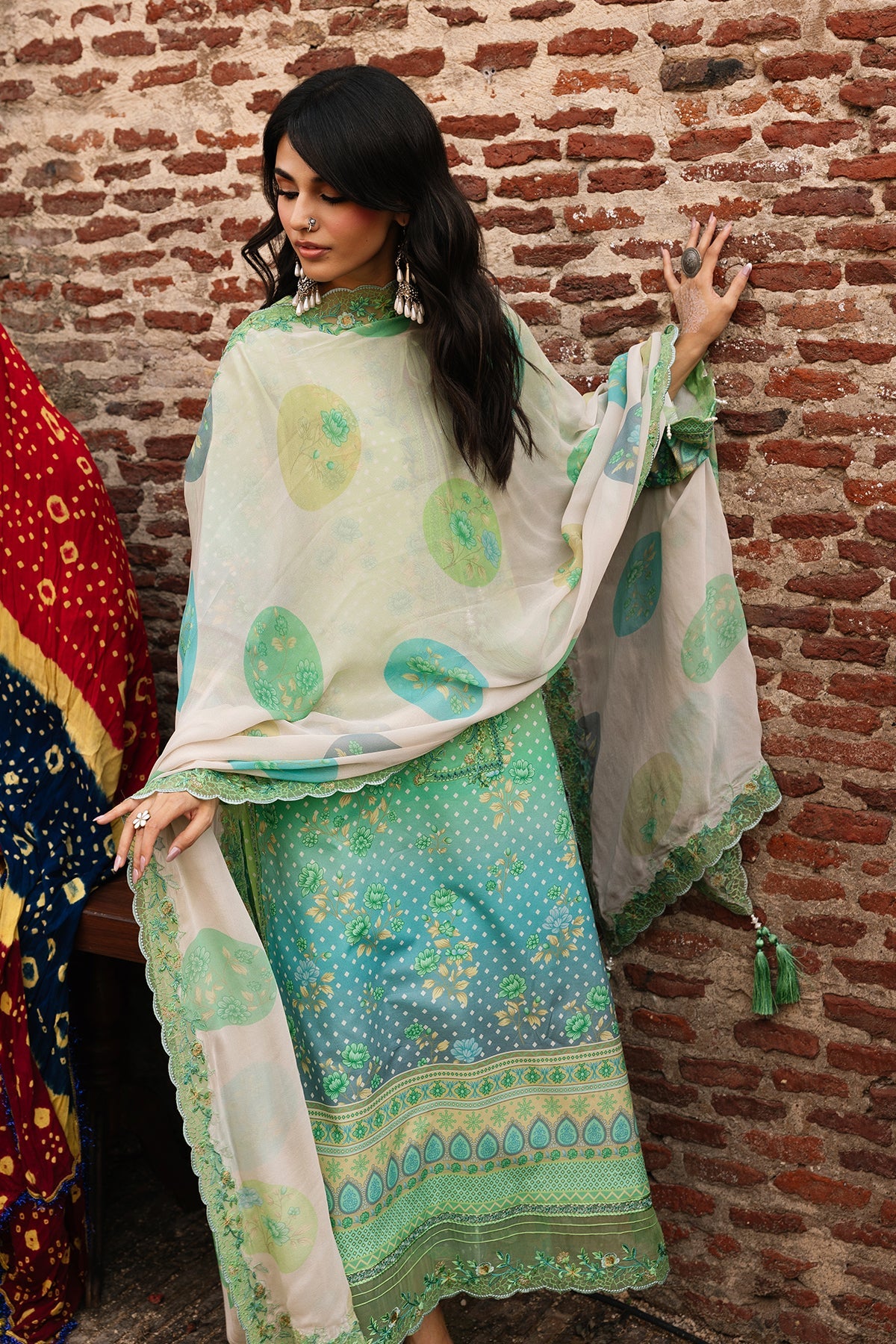 CHN6-07 - Chunri Unstitched Collection By Charizma