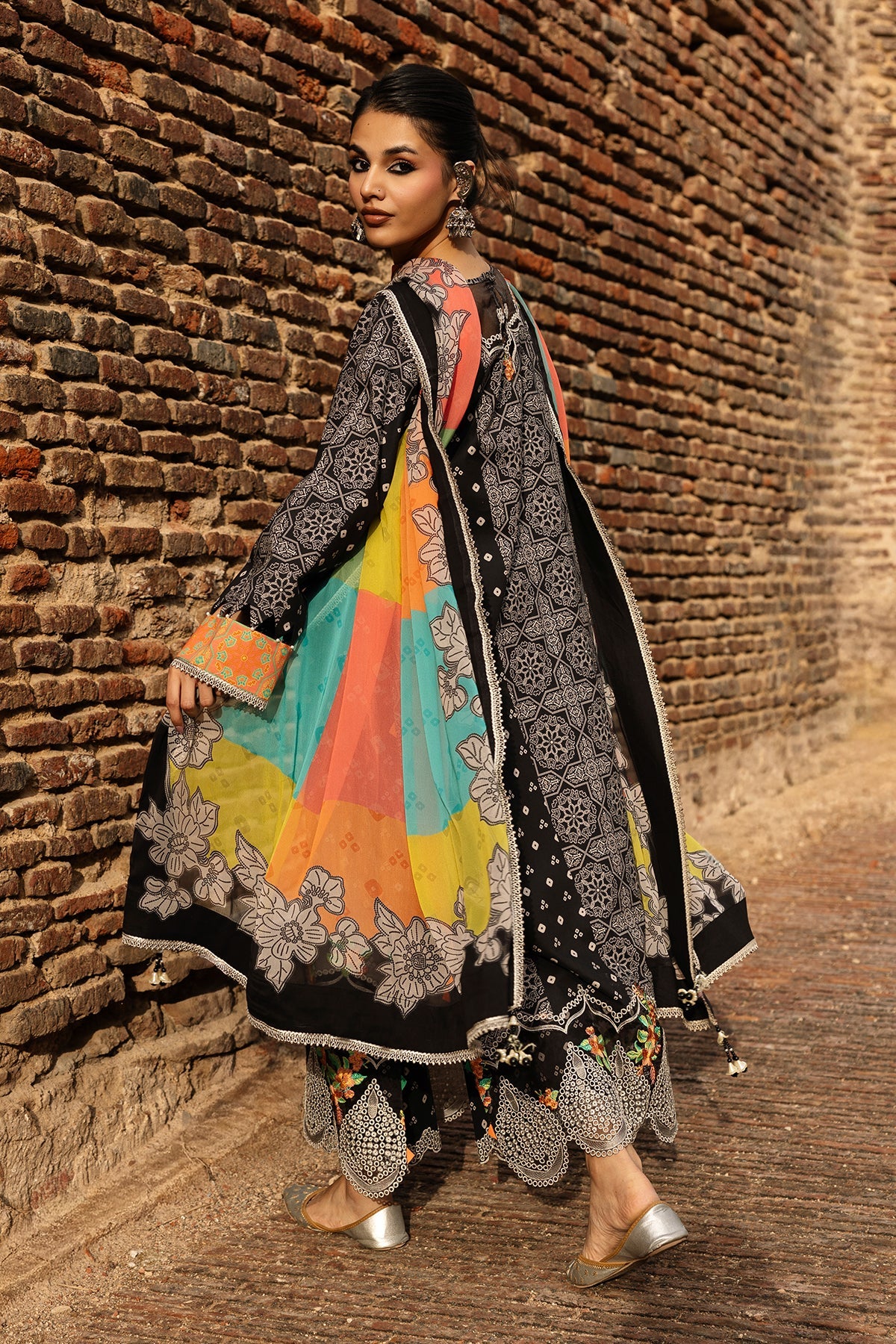 CHN6-02 - Chunri Unstitched Collection By Charizma