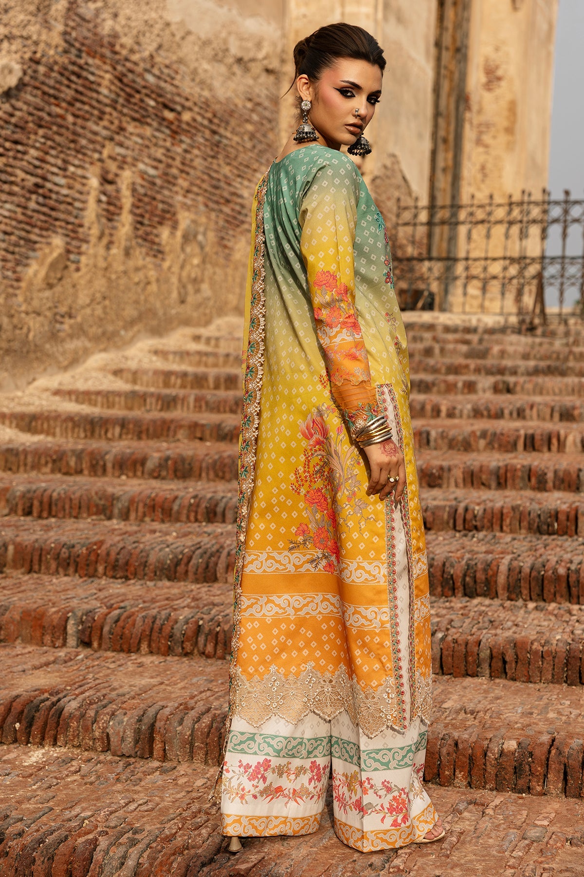 CHN6-03 - Chunri Unstitched Collection By Charizma
