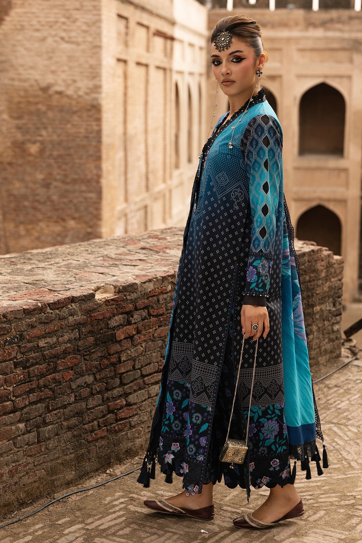 CHN6-04 - Chunri Unstitched Collection By Charizma
