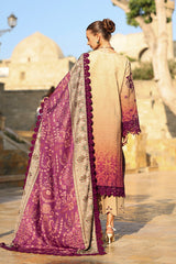 Chai - Carnation Luxury Shawl Edit '25 By Rangrasiya
