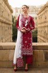 Rose - Carnation Luxury Shawl Edit '25 By Rangrasiya