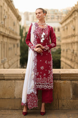 Rose - Carnation Luxury Shawl Edit '25 By Rangrasiya