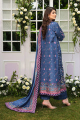 Sharmeen | Luxe Silk Unstitched 3PC By Rangrasiya