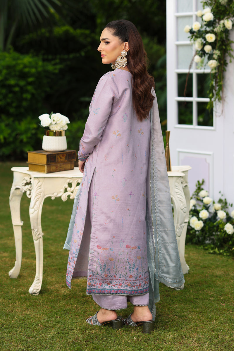 Irsia | Luxe Silk Unstitched 3PC By Rangrasiya