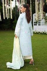 Feryal | Luxe Silk Unstitched 3PC By Rangrasiya