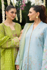 Feryal | Luxe Silk Unstitched 3PC By Rangrasiya