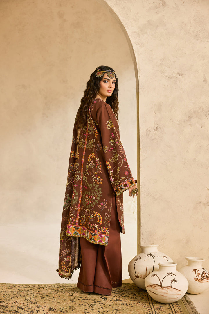 FSW-2B - One Nation Unstitched Winter Collection Zync By Florent