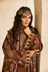 FSW-2B - One Nation Unstitched Winter Collection Zync By Florent
