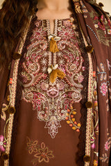FSW-2B - One Nation Unstitched Winter Collection Zync By Florent