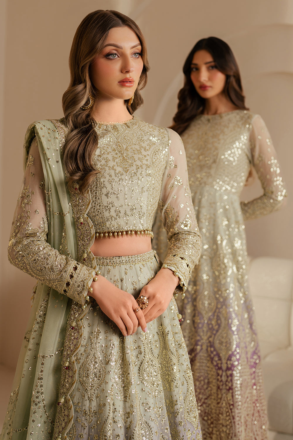 WF-01 | Embroidered Chiffon By Jazmin