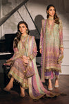 EMBROIDERED NET CH12-08 UNSTITCHED