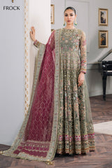 EMBROIDERED NET CH12-02 STITCHED BY BAROQUE