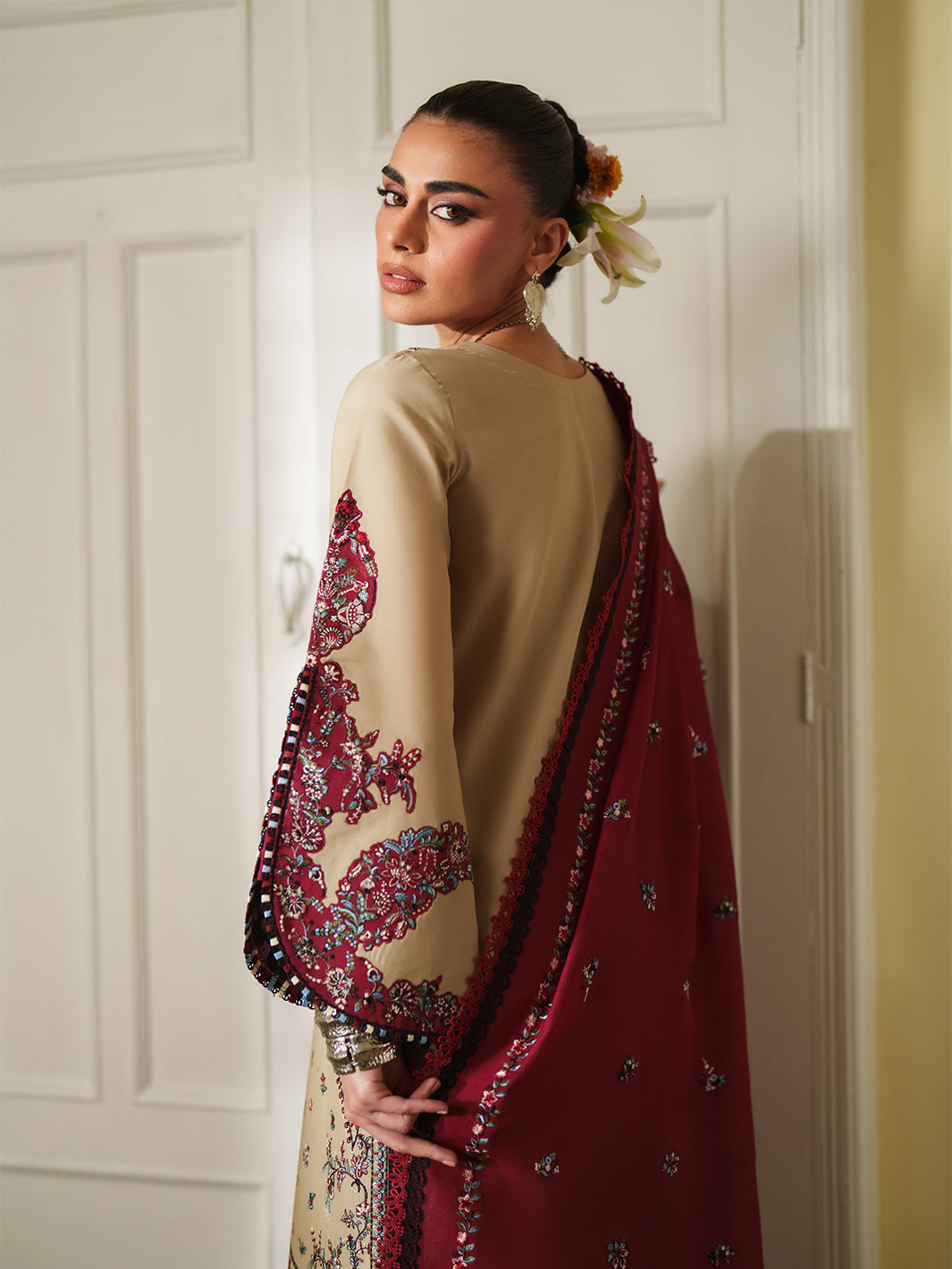 175-A - Heritage Dore Unstitched By Bin Ilyas