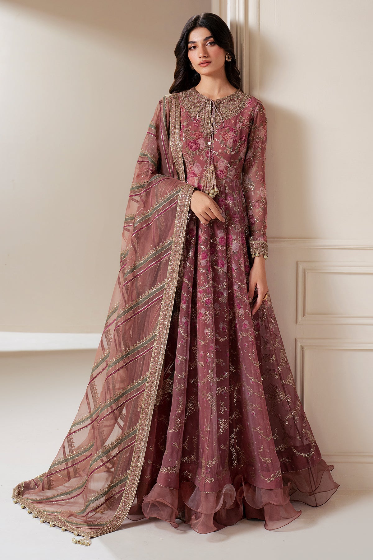 UC-3064 | Chiffon Embroidered By Jazmin