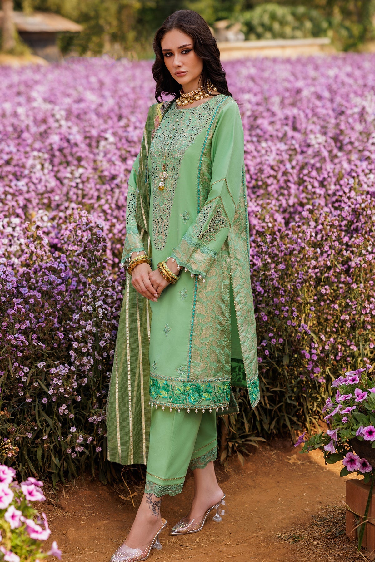 CZ5-04 - Eid Edit Zauq Unstitched Collection By Charizma
