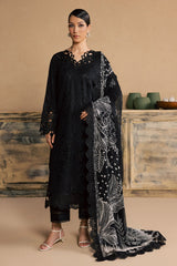 NE-266 | Koyal Unstitched 3PC By Nureh