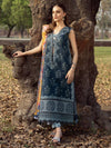 2082 - B | Embroidered Summer Edit'25 | Naqshnaz Printed Lawn By Bin Ilyas - Rabbani Cloth House