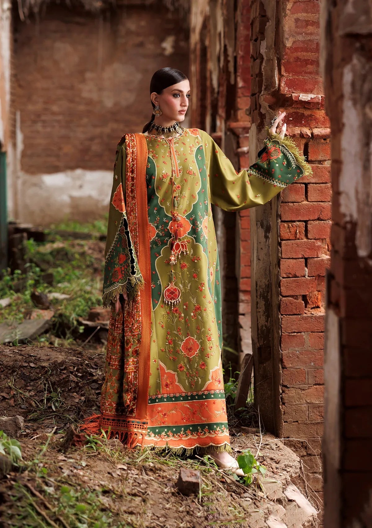 D-1007B | Nuresa Palachi Shawl Edit'26 By Bin Ilyas