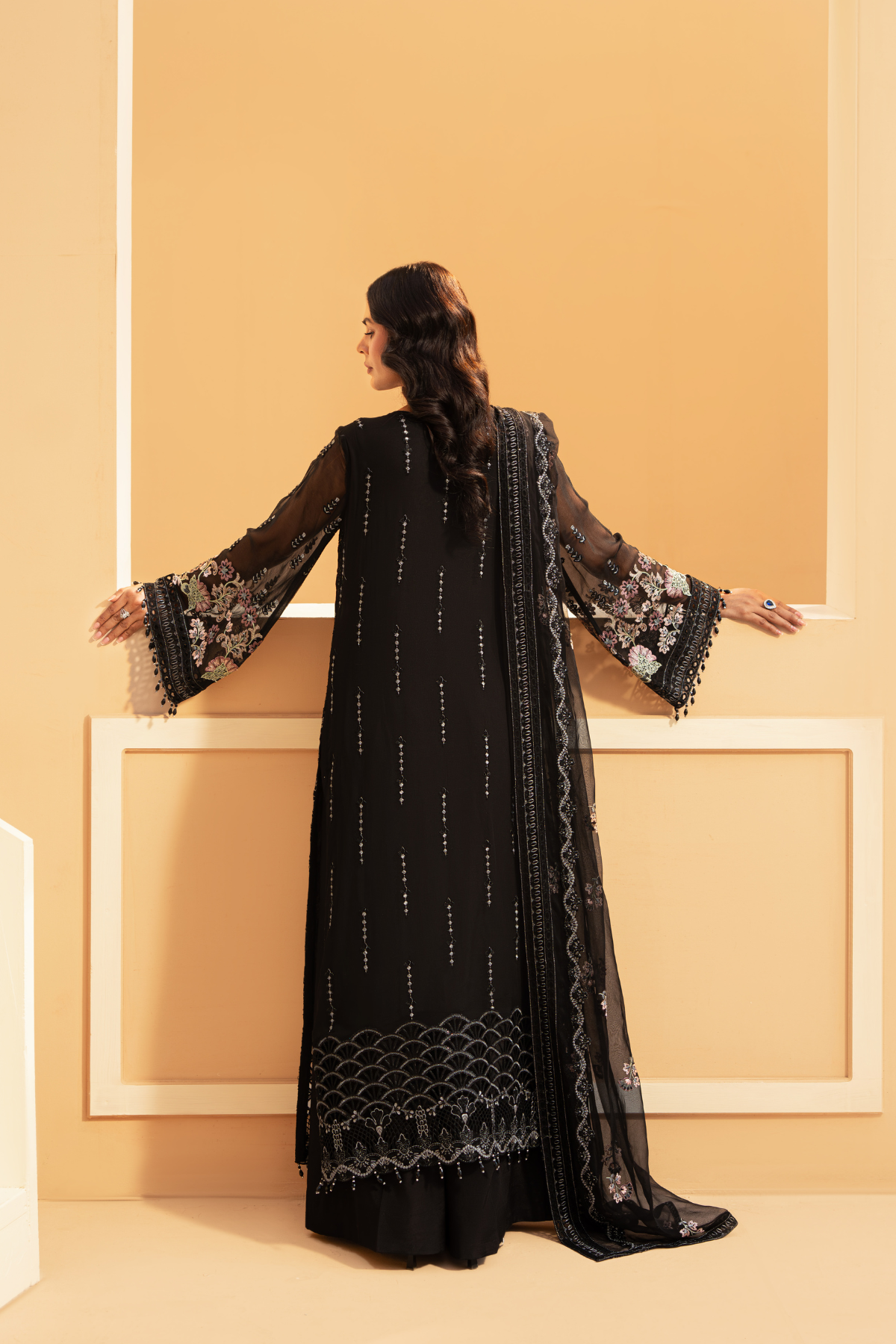 Raisin Black - Lavish Premium Chiffon Collection