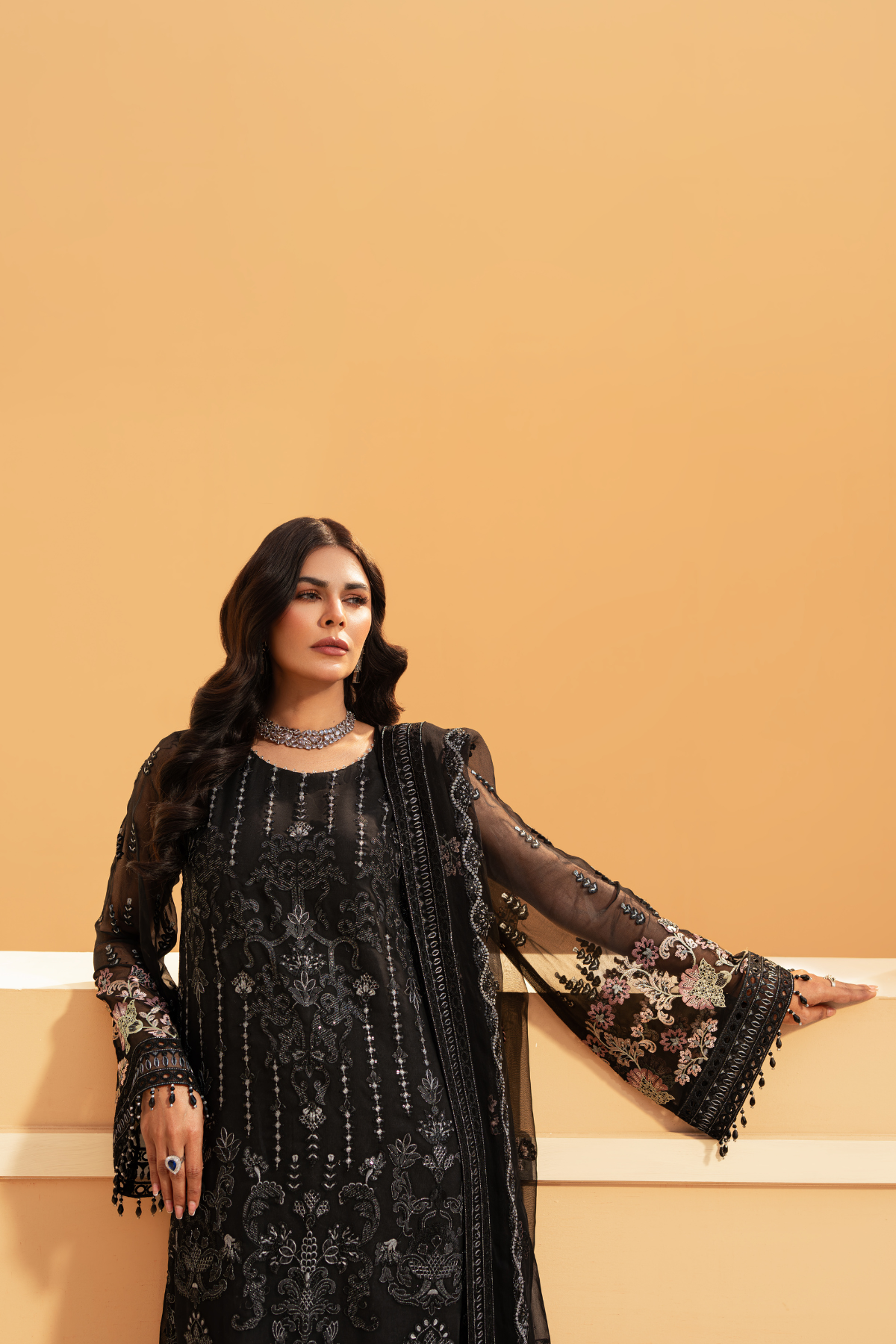 Raisin Black - Lavish Premium Chiffon Collection