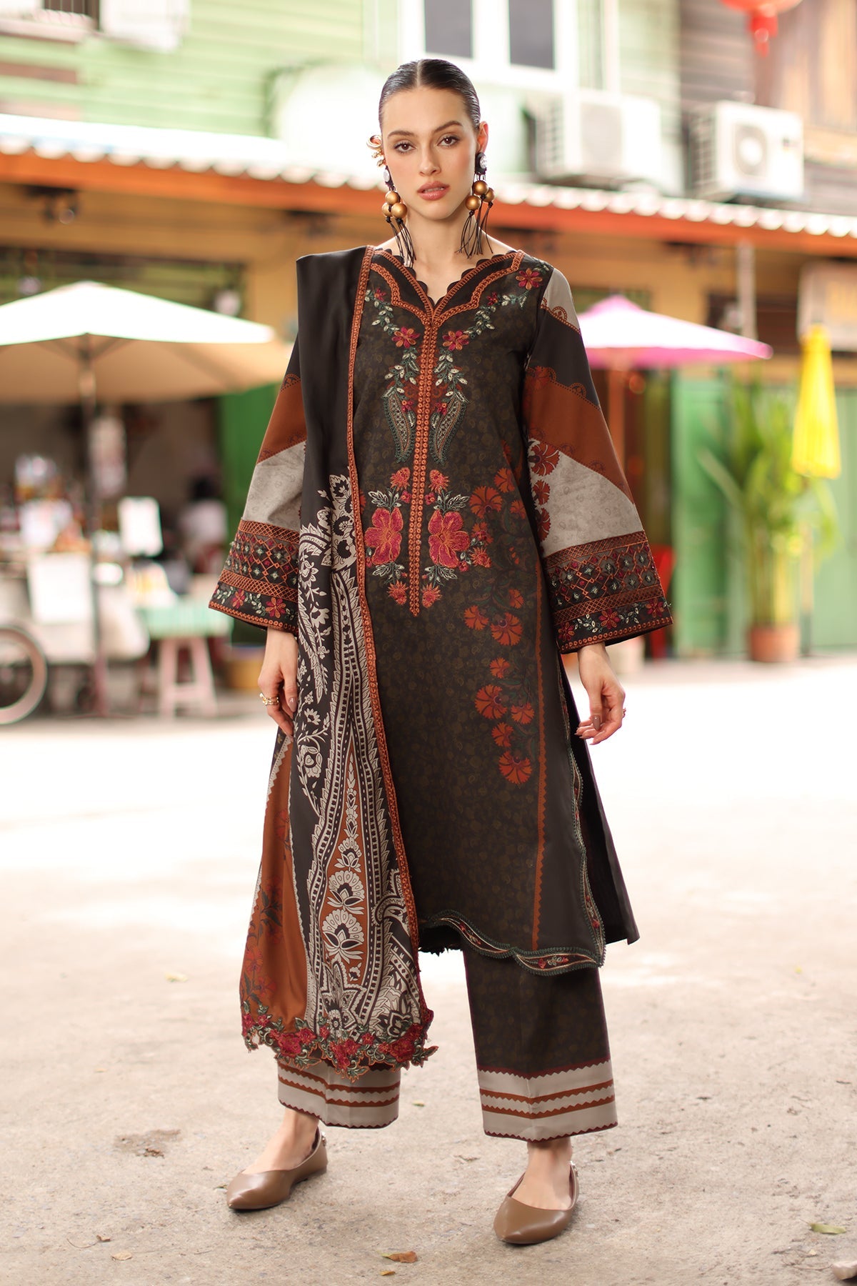 ANW7-07 | Aniq V1 Embroidered Unstitched '26 By Charizma