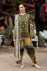 ANW7-08 | Aniq V1 Embroidered Unstitched '26 By Charizma