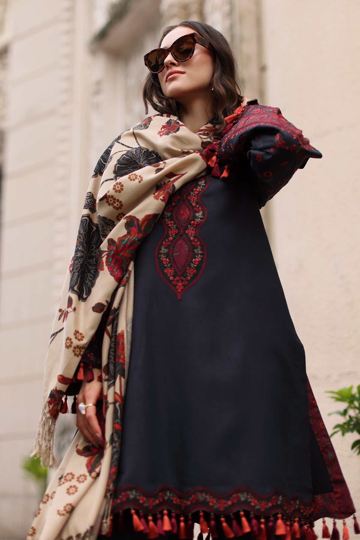 PSW6-01 | Poshima Winter Unstitched By Charizma