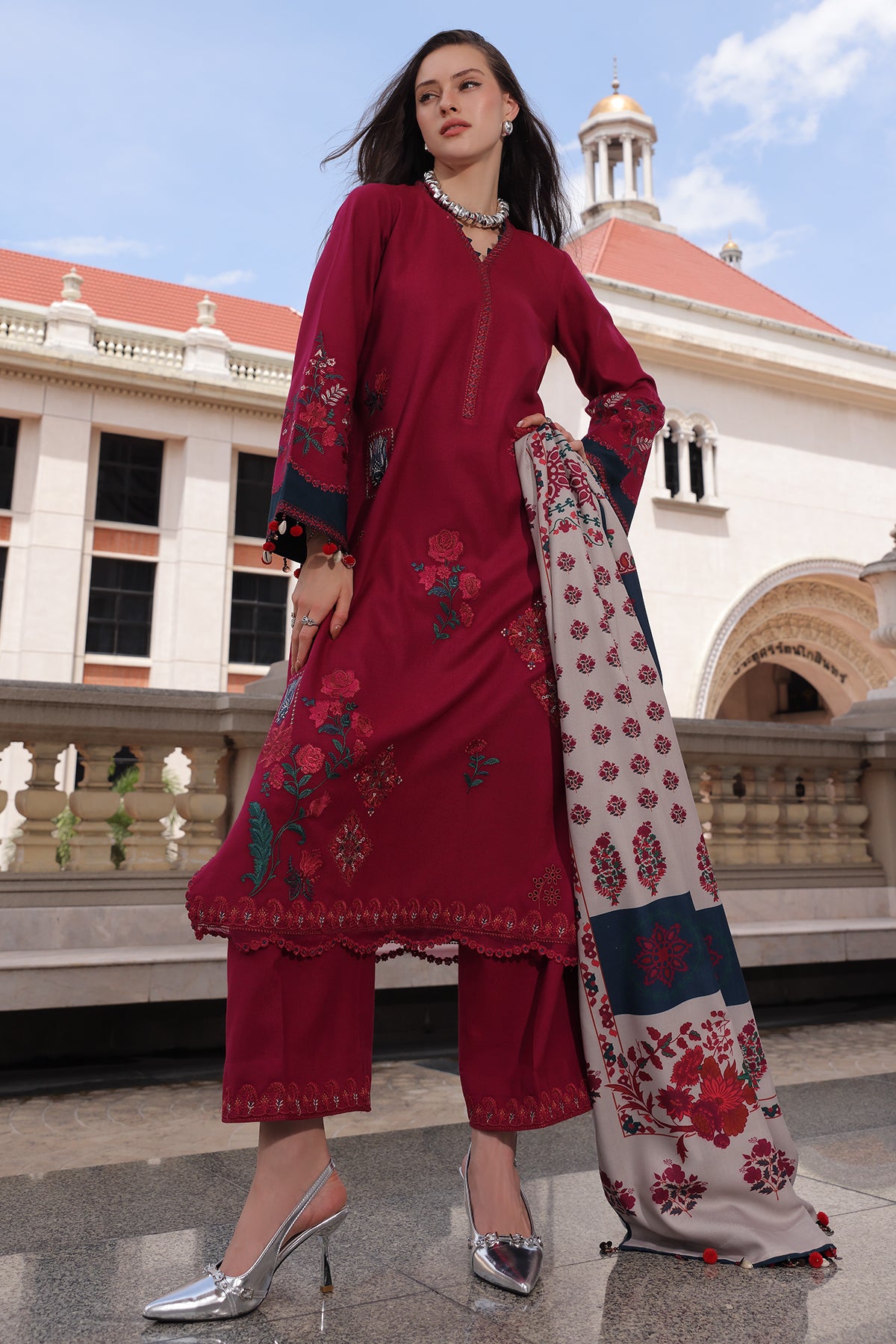 PSW6-23 | Poshima Leather Unstitched Vol-III '26 By Charizma
