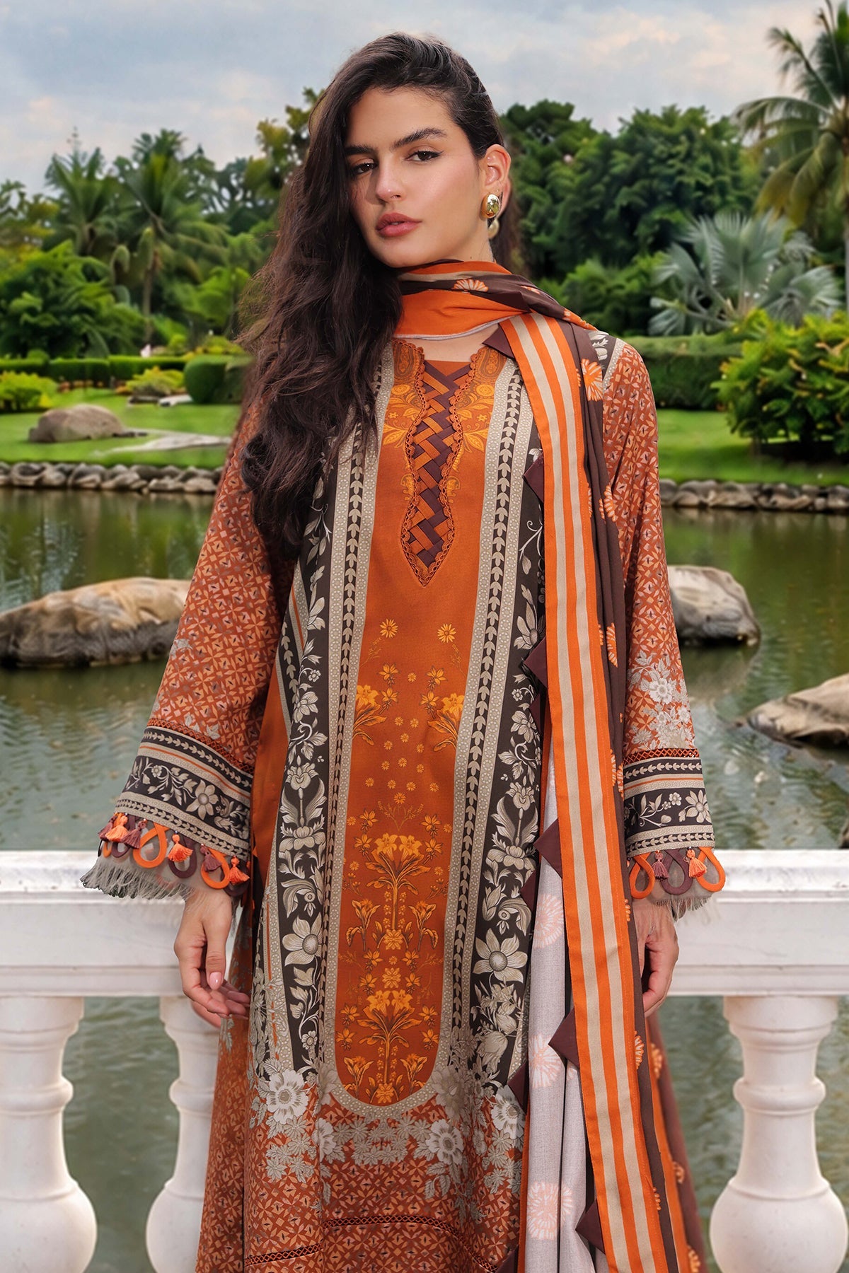 CPW6-11 | C Print Unstitched Linen Collection VII By Charizma