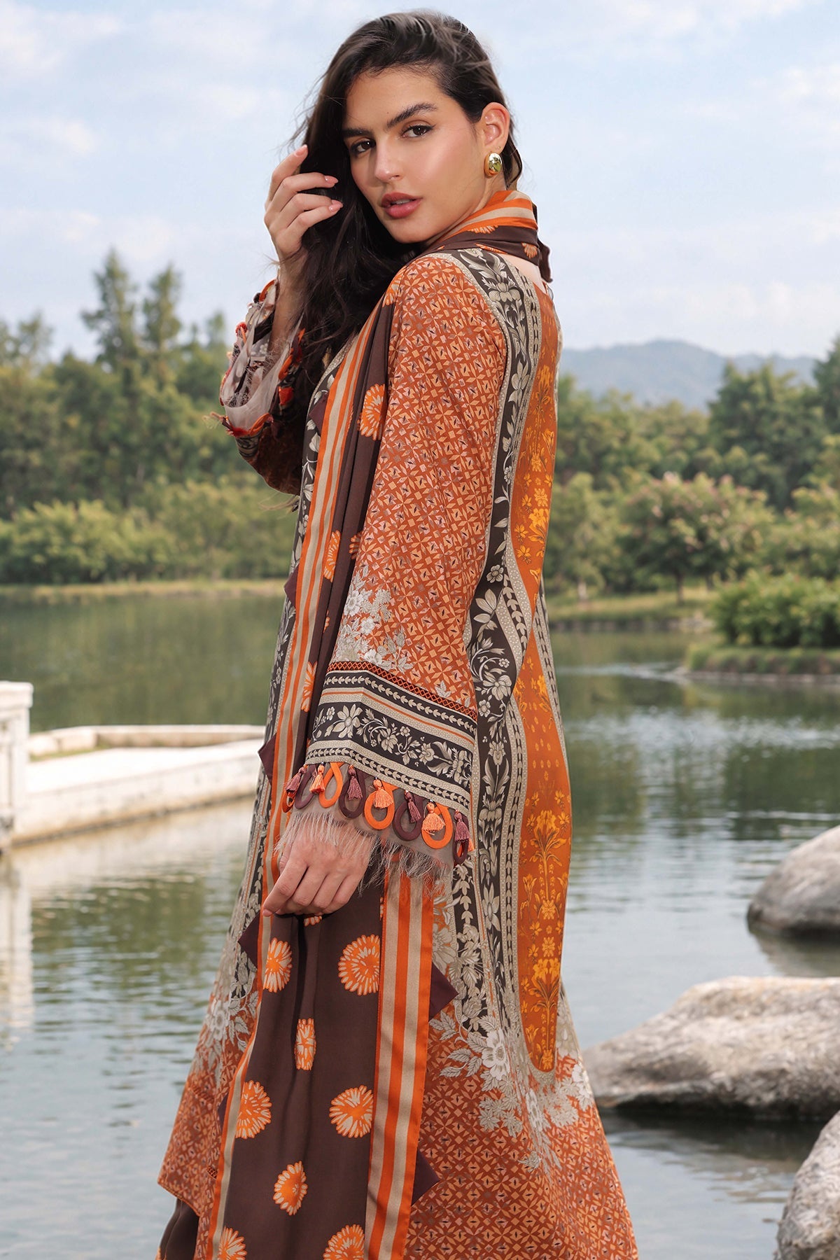 CPW6-11 | C Print Unstitched Linen Collection VII By Charizma