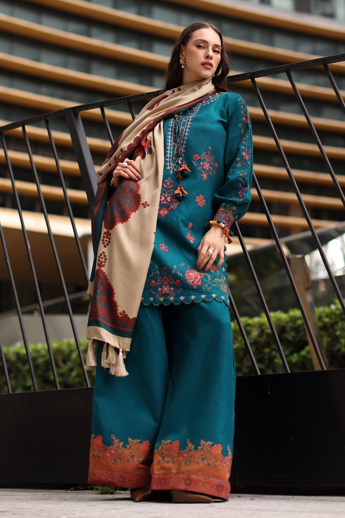 PSW6-07 | Poshima Winter Unstitched By Charizma