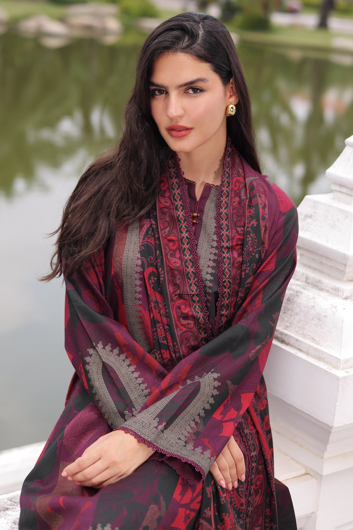 CPW6-12 | C Print Unstitched Linen Collection VII By Charizma