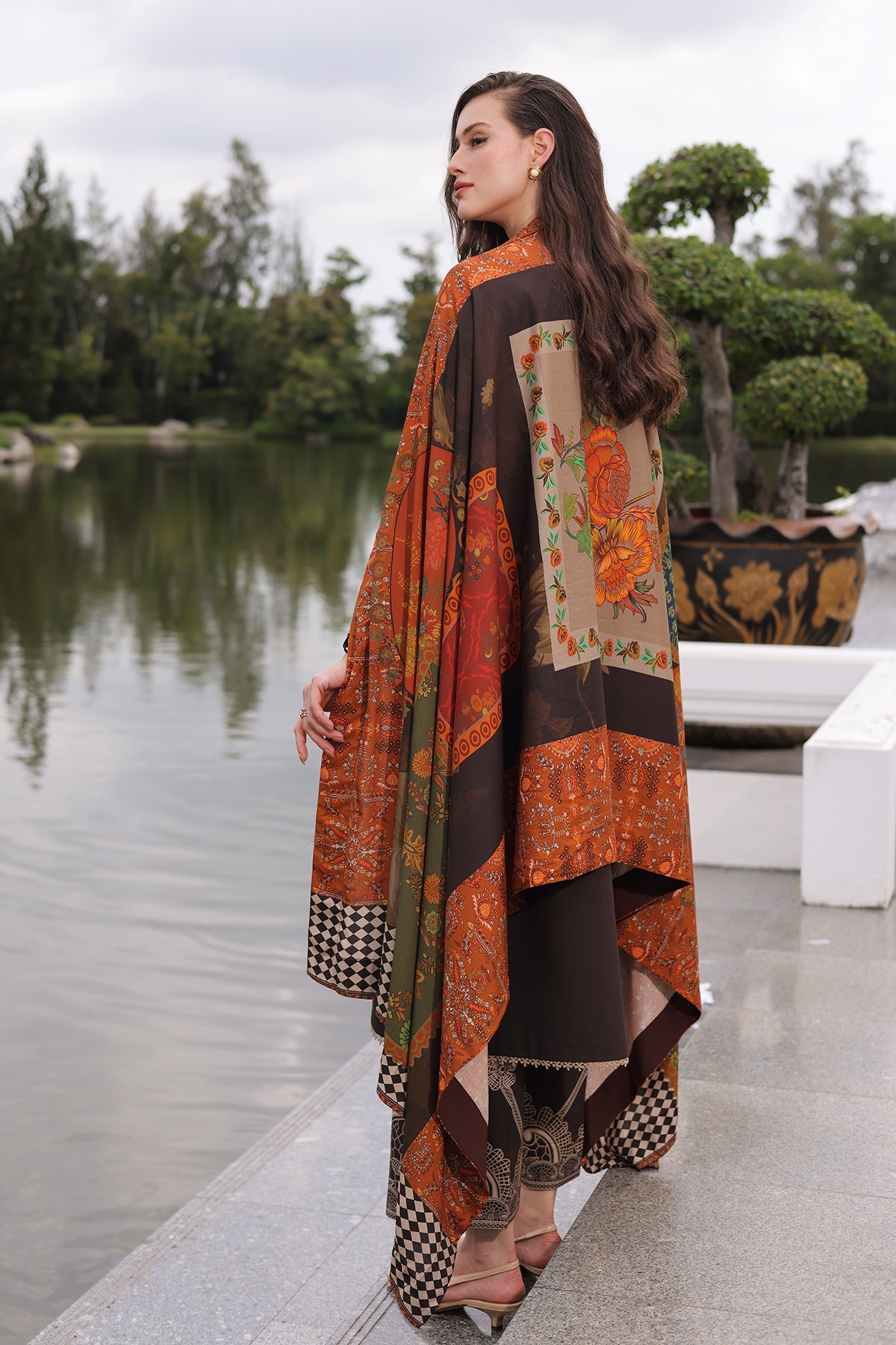 CPW6-16 | C Print Unstitched Linen Collection VII By Charizma