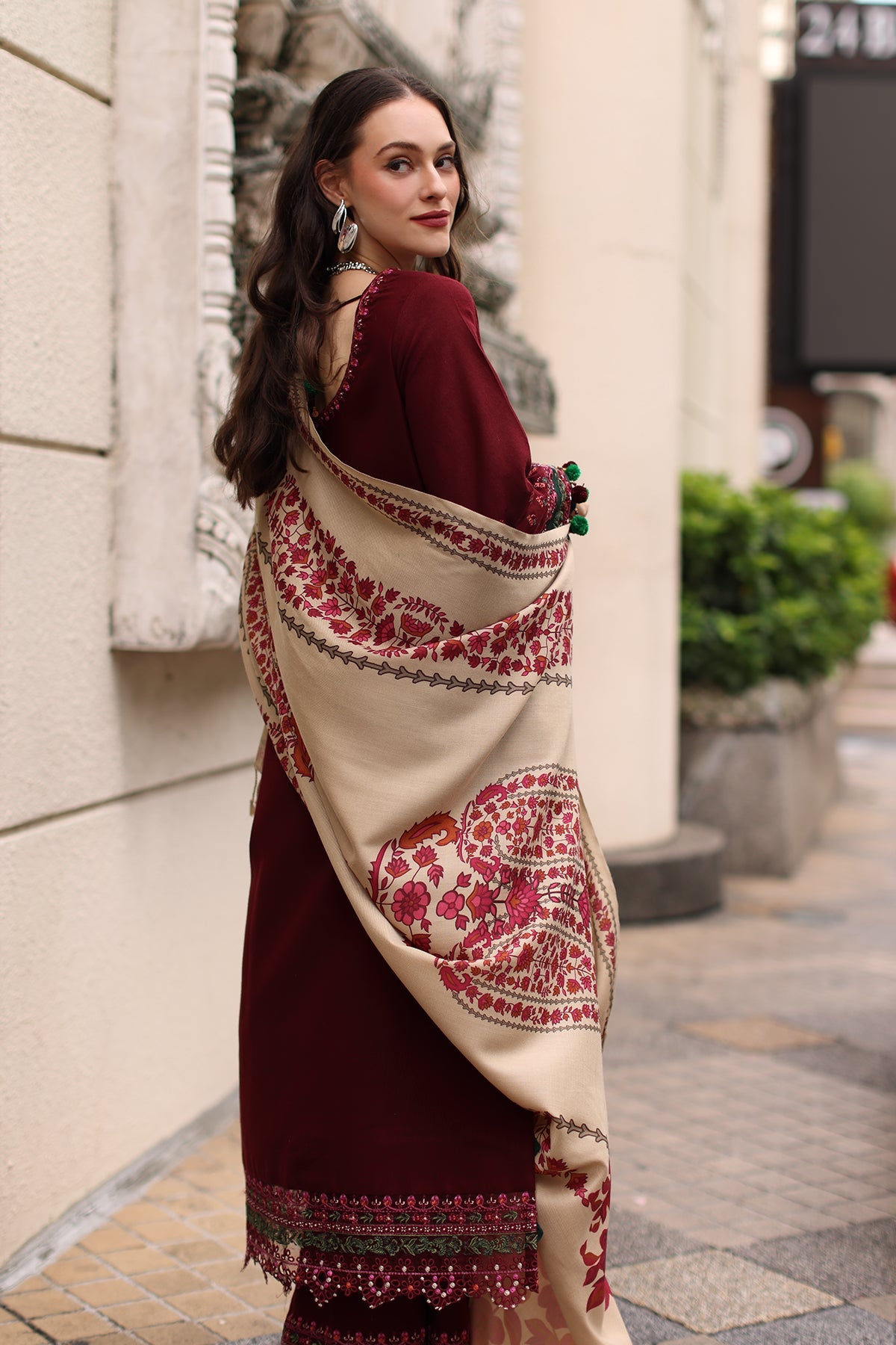 PSW6-08 | Poshima Winter Unstitched By Charizma