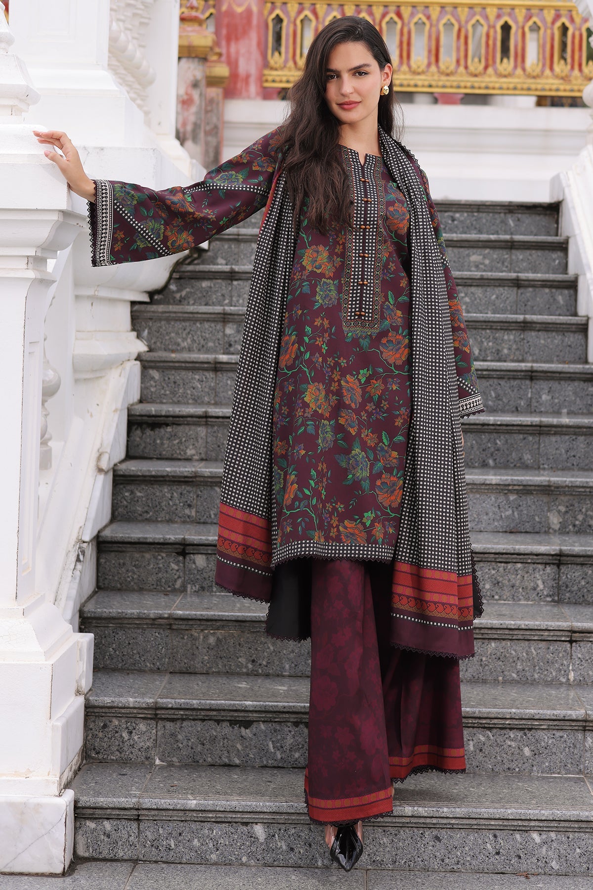 CPW6-17 | C Print Unstitched Linen Collection VII By Charizma